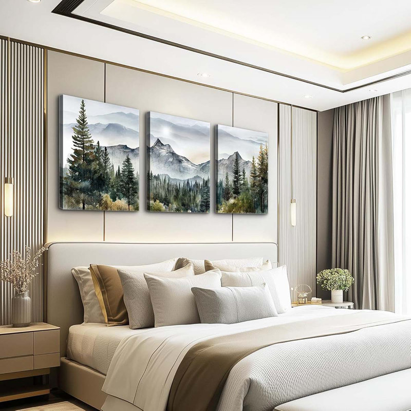 3 Piece Wrapped Canvas Print