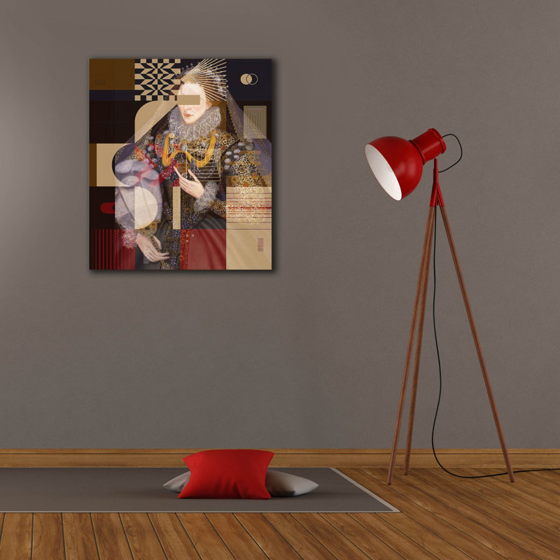 «Elizabeth I 1570s» par Irena Orlov, art mural sur toile, H 30 po x l 26 po x P 1,5 po