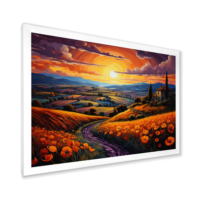 " Italy Umbrian Sunrise "
