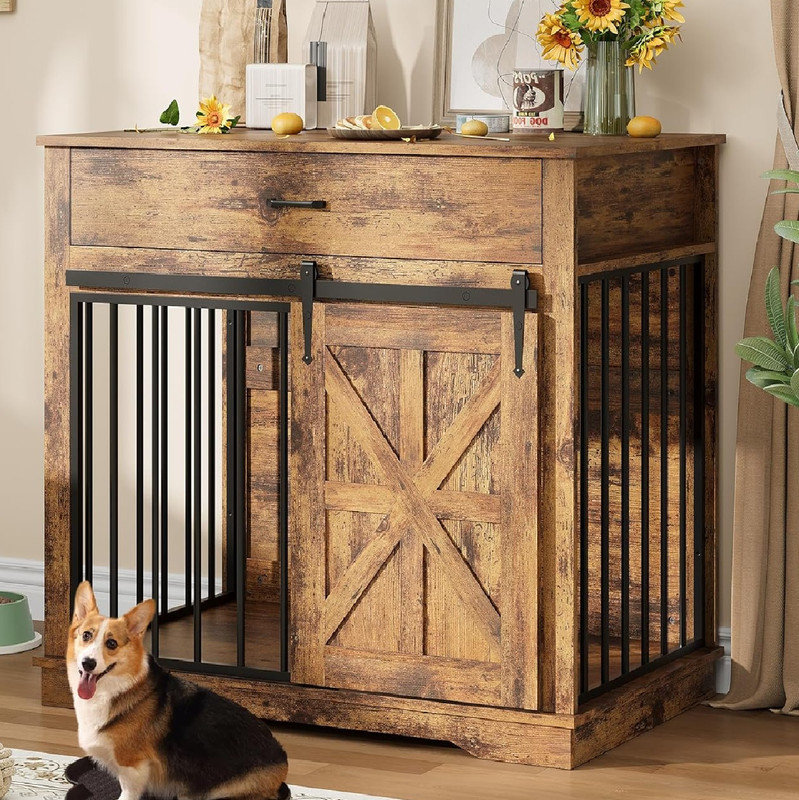 Furniture Style Crate, Brown