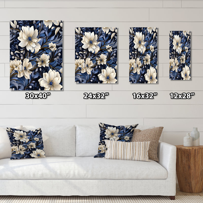 Janal - Horloges murales florales, Petit