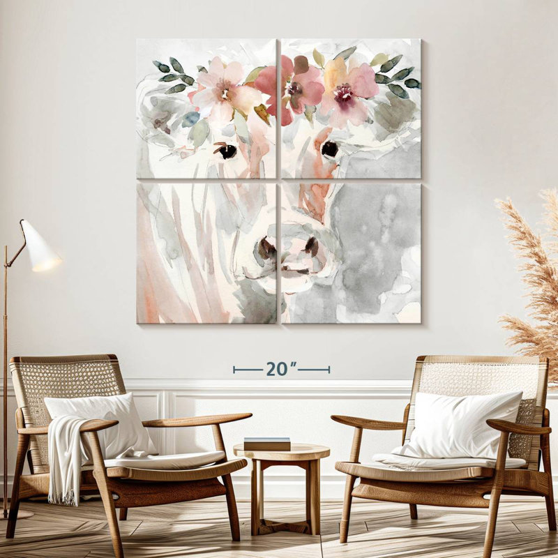 Brampt Darling Miss Bessie, 57" H x 57" W