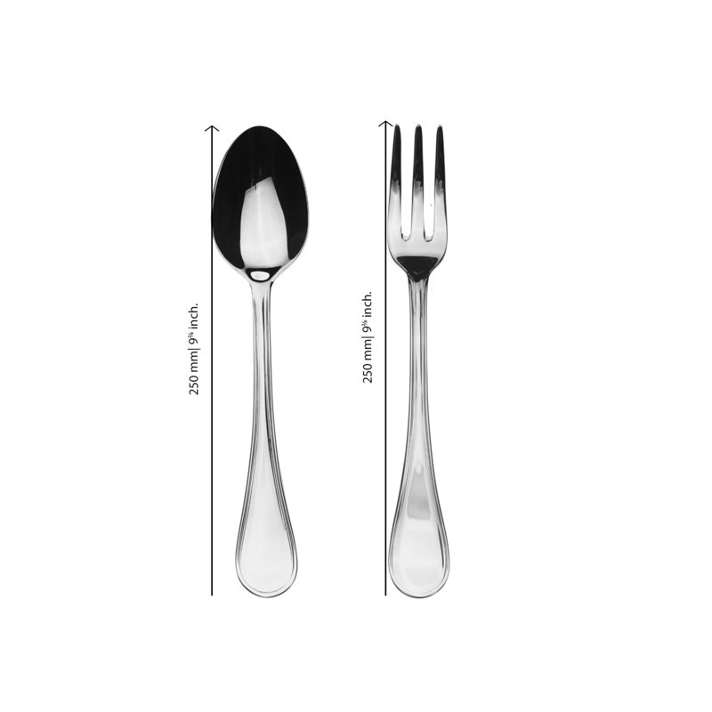 Boheme 2 - Piece Stainless Steel Hostess Set