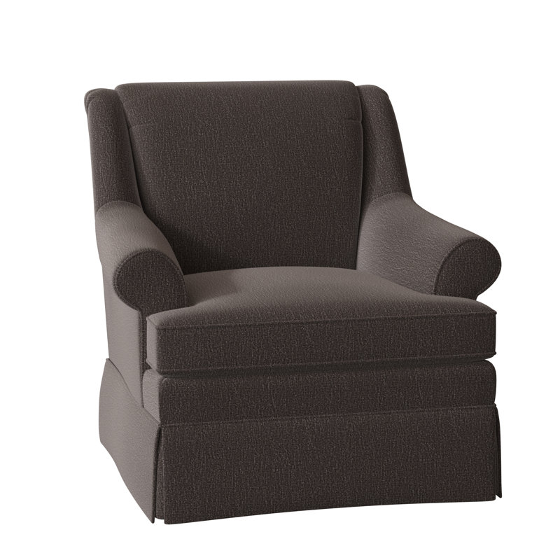 Fauteuil Eliana, Oui, Chenille performance gris foncé Craftwood 45