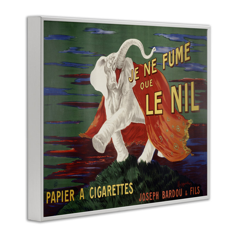 Publicité rétro sur toile, art giclée par Marcus Jules, H 16 po x l 20 po, Estampe numérique encadrée blanc bord de mer