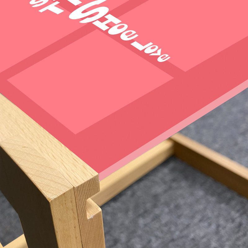 Jahkayla Sled Coffee Table, 40cm H x 46.5cm W x 62cm D