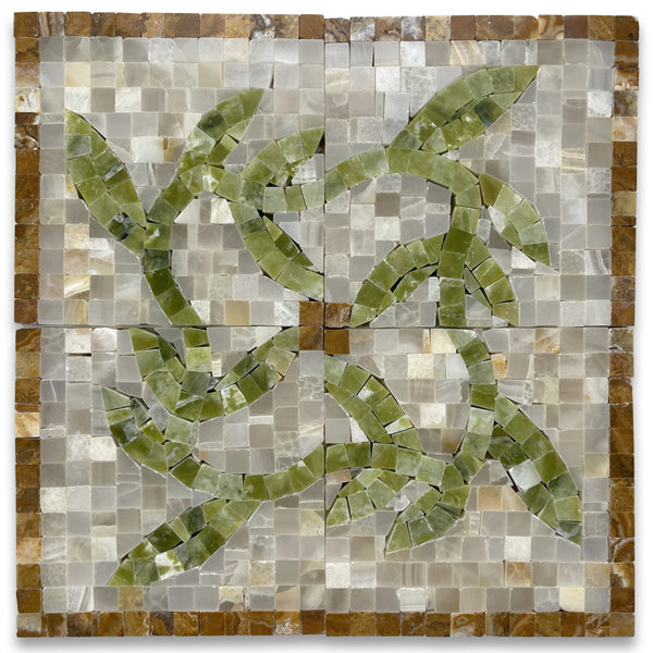 6" x 6" Marble Mosaic Sheet Wall Floor Use Tile
