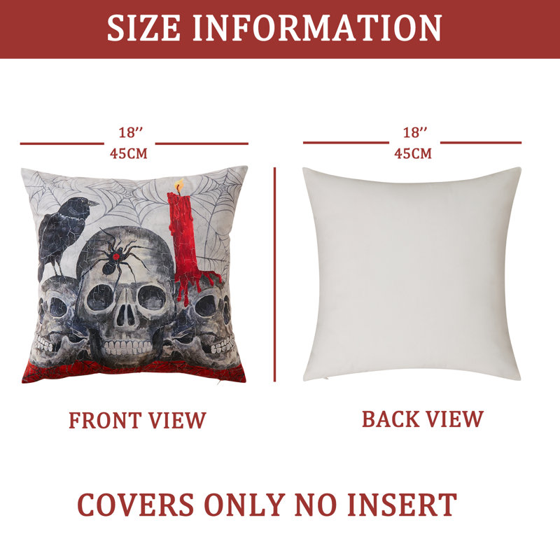 Housse de coussin d'Halloween