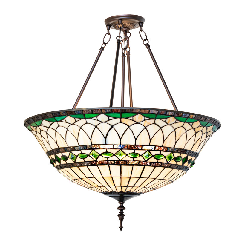 Plafonnier semi-encastré 24 po Tiffany