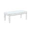 Table basse en verre sculpté rétro rectangulaire-1013210709