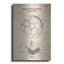 «Soccer Ball Blueprint Brevet Parchment», art mural en métal-1888511093