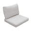 Ensemble de coussins de patio Tommy Bahama, Sunbrella résistant à la décoloration et à l'eau pour canapés de patio, canapés modulaires et chaises longues, l 23 po x P 24 po, 4 po d'épaisseur, réversible, os de bambou Bay-131480123-131480125