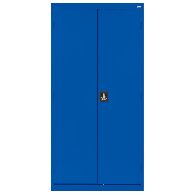 Sandusky Lee Elite 36" L x 18" W x 72" H Steel Garage Storage Cabinet by Sandusky, Blue