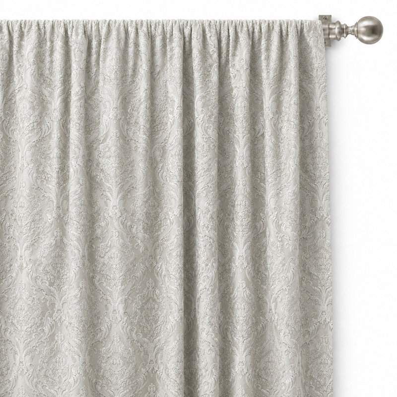 Damask Jacquard | Varley Fabric, Cream