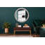 Huldar Glass Flat Wall Mirror