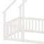 Lit de plancher en forme de maison Guardrail-1328367428
