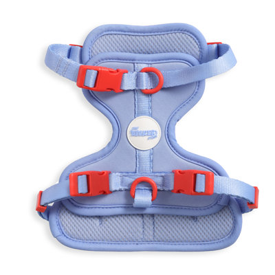 Arlo Adjustable Soft Padded No Pull Pet Harness with 3 Buckles and 3 Leash Clips