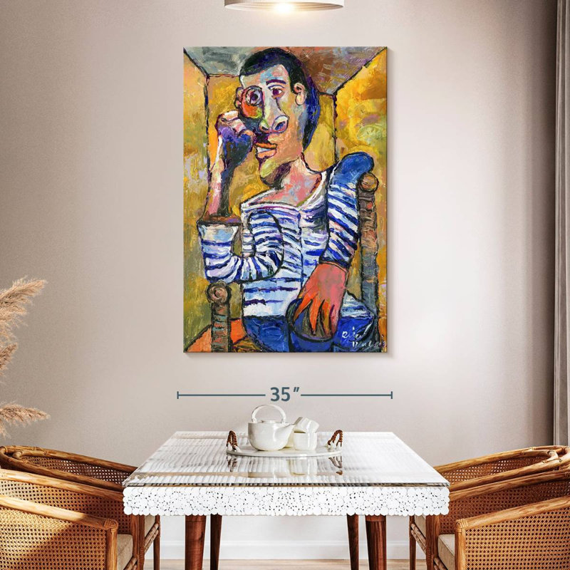 Leisha Picasso, 51" H x 34" W