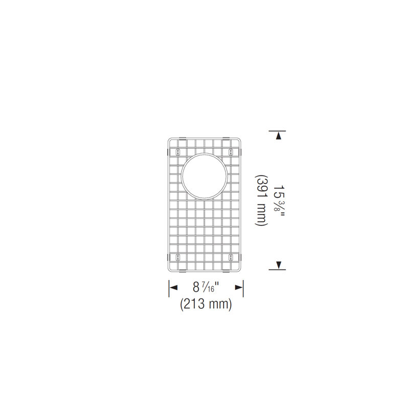 GRILLE PRÉCISE 9X16 SB (400454)