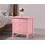 Table de chevet 3 tiroirs lausannoise rose-1744288984