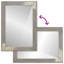 Solid Wood Rectangle Mirror