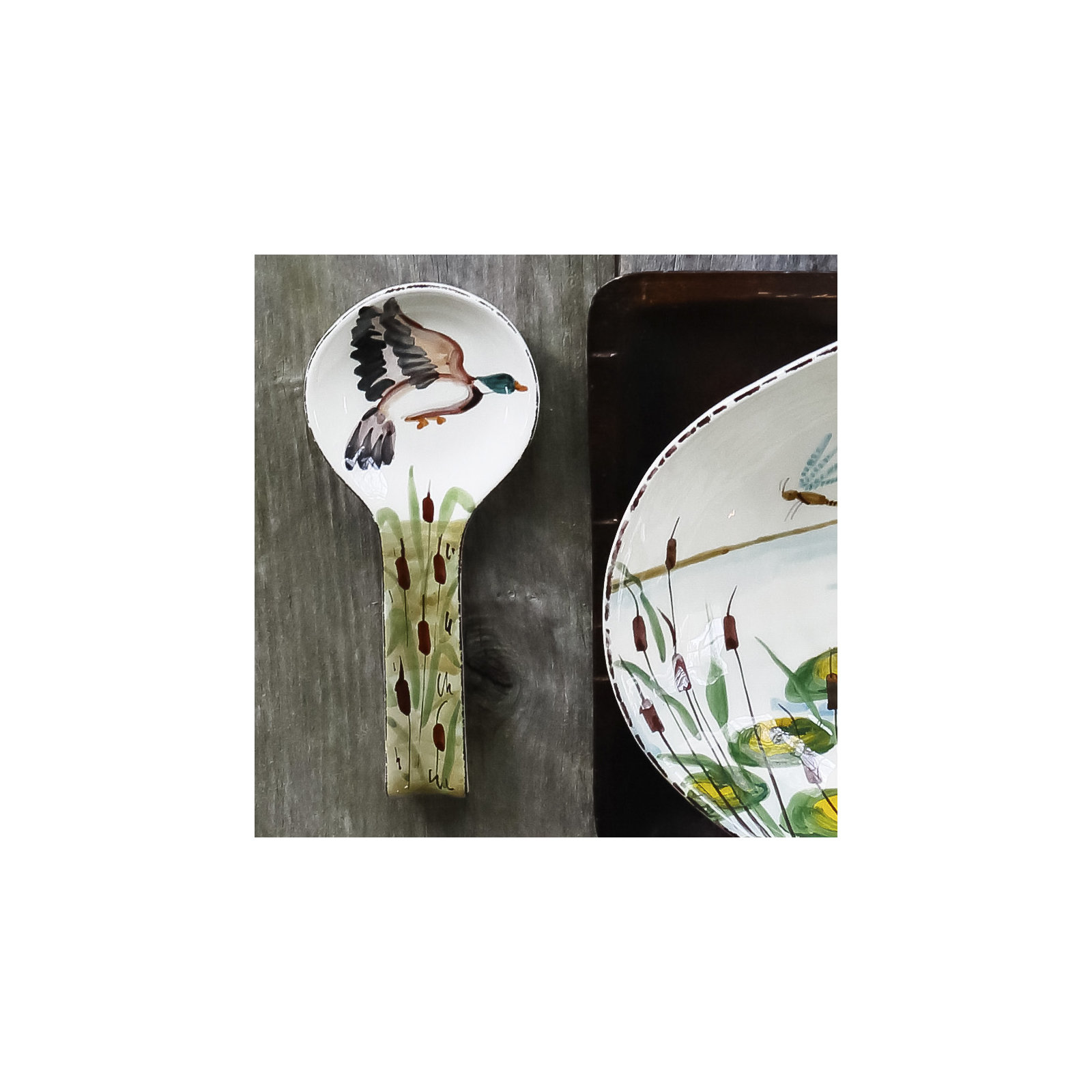 Wildlife Mallard Spoon Rest