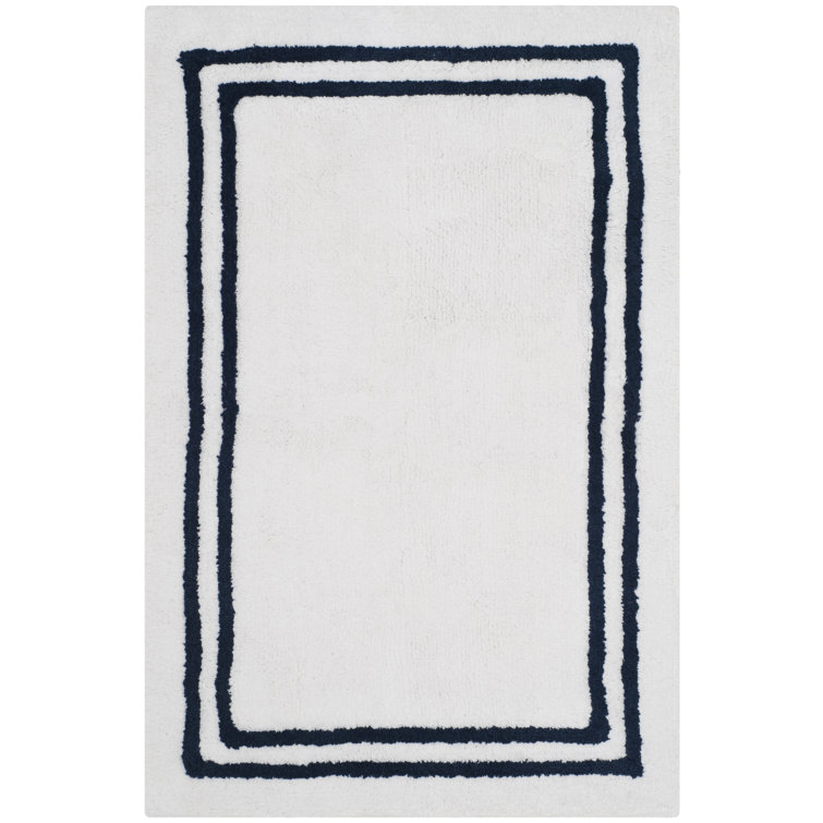 Candy Stripes Plush Bath Rug