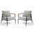Dajauna Midcentury Modern Upholstered Metal Frame Chenille Arm Accent Chair-528104802
