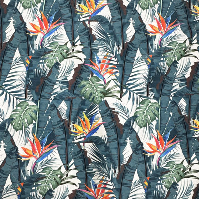 Cerise Fabric | Outdoor Floral Fabric | Upholstery Fabric