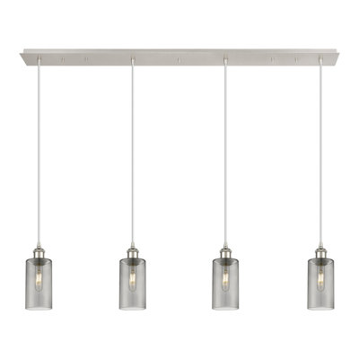 Caius - 4 Light 49" Cord Hung Linear Pendant