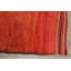 Tapis de couloir en laine noué à la main de conception unique noué à la main 5 pi 4 po x 16 pi 7 po Tapis décoratif en rouge/noir