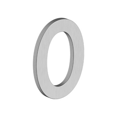 Deltana RNB-0U32D 4" NUMBER 0, B SERIES WITH RISERS, STAINLESS STEEL in Brushed Stainless