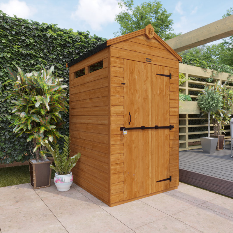 4x4w TigerFlex® Shiplap Apex Security Shed
