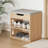 13.2" Shoe Storage Bench with Cushion, 2-Tier Adjustable Shoe Rack for Entryway-964945020