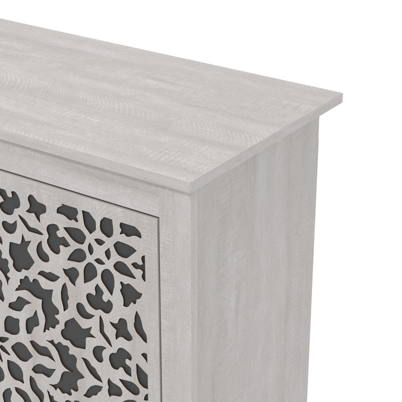 Buffet de 44,3 po de largeur Arrastia, Chêne gris cendré, Barli