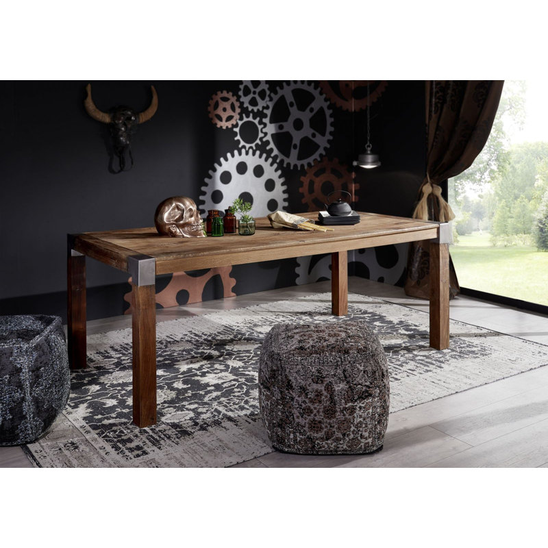 Amsterdam Solid Wood Dining Table, H76 x L160 x W90cm