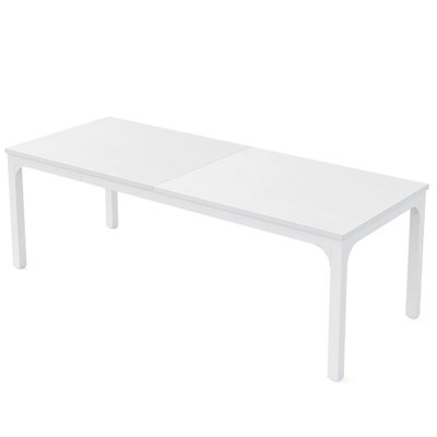 Bureau double pour espace de travail, table de conférence, bureau d'ordinateur rectangulaire