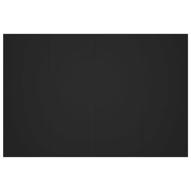 Jasamine Super King (6') Solid Wood Headboard, Black