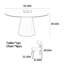 Table ronde en bois massif-111015144
