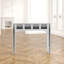 Holmfirth 100cm Glass Top Console Table