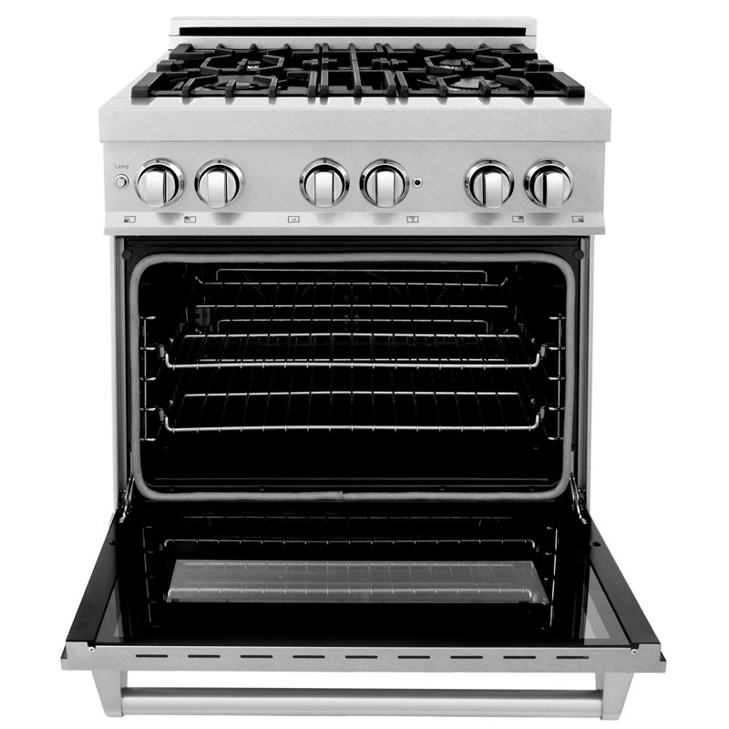 ZLINE 30" Legacy Dual Fuel Range, Satin Stainless Steel