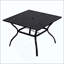 Table de bistro en métal et acier