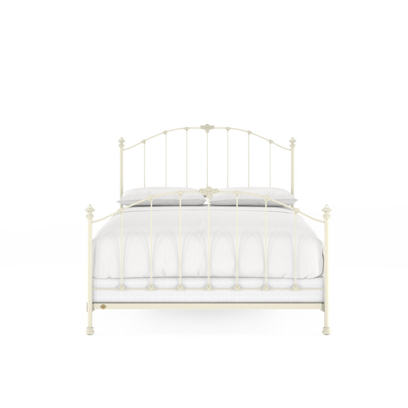 171 Country French Bed | Complete Standard, California King, Gloss Off-White