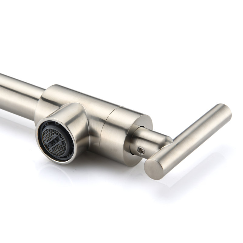 Robinet remplisseur avec accessoires, Nickel brossé