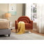 Upholstered Linen Accent Chair-610868816
