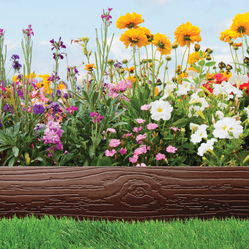 Master Mark 40 ft. Black HDPE Plastic Lawn Edging