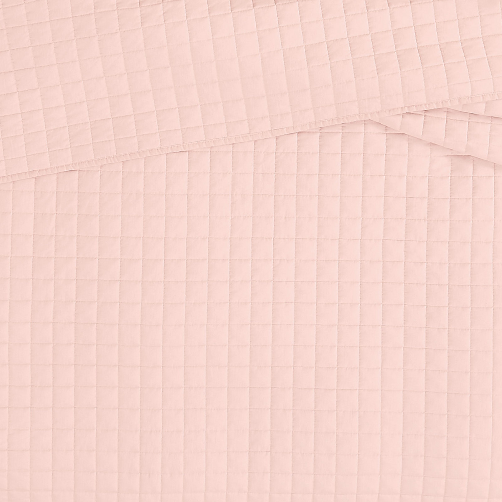 Nena Linen Quilt Set, Queen + 2 Standard Shams, Blush 