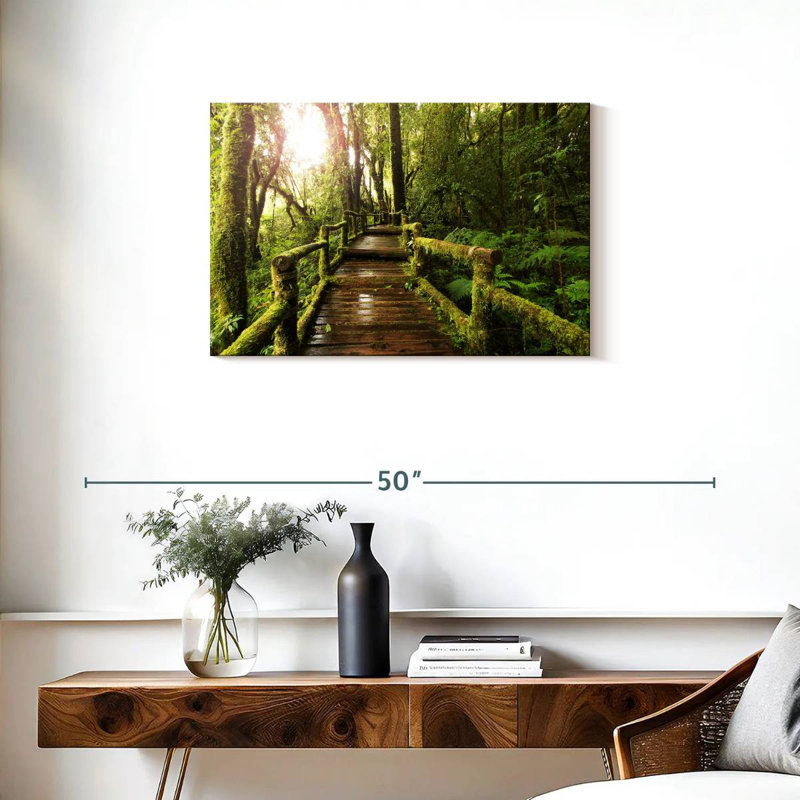 Passerelle Lilie Mossy Forest, H 20 po x l 30 po