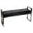 Contemporary Metal Entryway Bench, faux Leather-1476610847