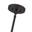 Lustre suspendu noir moyen 5 lumières Bainbridge